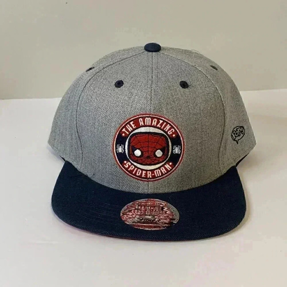 Funko Pop Marvel Amazing Spider-Man Collector Corps Cap Hat Snapback‎ NEW - Picture 1 of 8